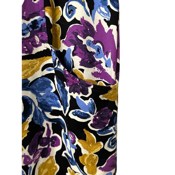 J McLaughlin Womens Medium Catalina Cloth Floral Catalyst Mini Dress w Pockets - Picture 4 of 6